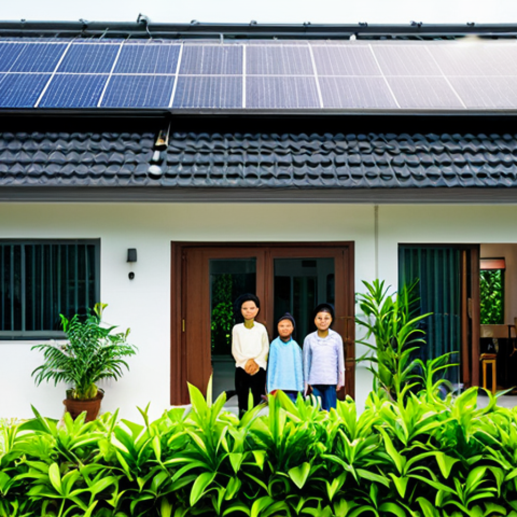 탄소예산의 효과적인 관리 및 활용 방안 - Eco-Friendly Home**
"A modern Vietnamese family in their fully furnished, energy-efficient home, we...