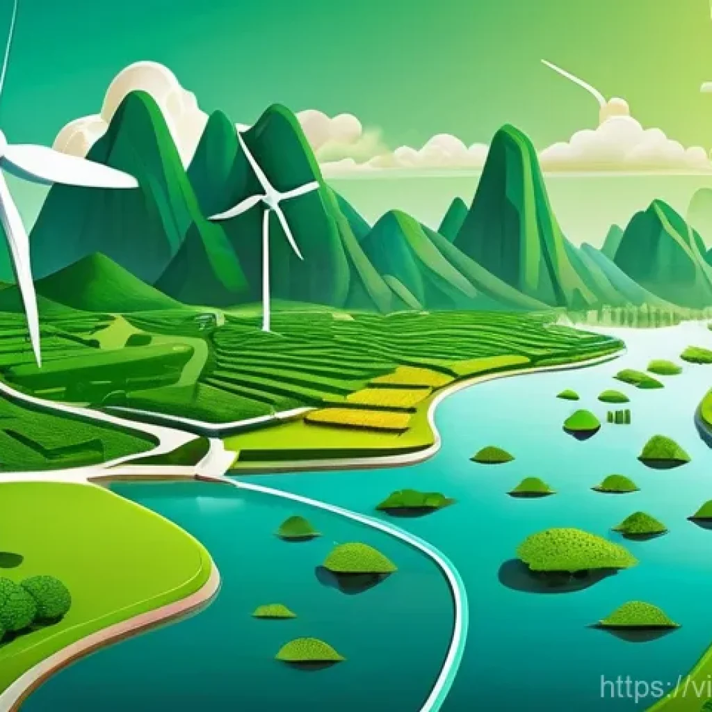 탄소예산 정책의 실행과정에서의 장애물 - **Prompt 1: Mobilizing Green Finance for Vietnam's Future**
An intricately detailed, vibrant ill...
